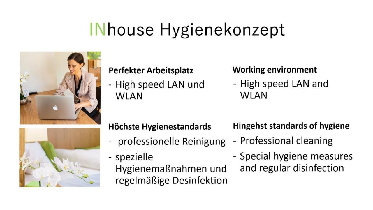 Inhouse - Wohnen Auf Zeit Aparthotel Ingolstadt Bagian luar foto
