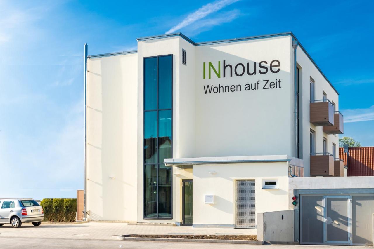 Inhouse - Wohnen Auf Zeit Aparthotel Ingolstadt Bagian luar foto